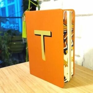 3/$25 Monogram T 5x7 Journal with lined pages